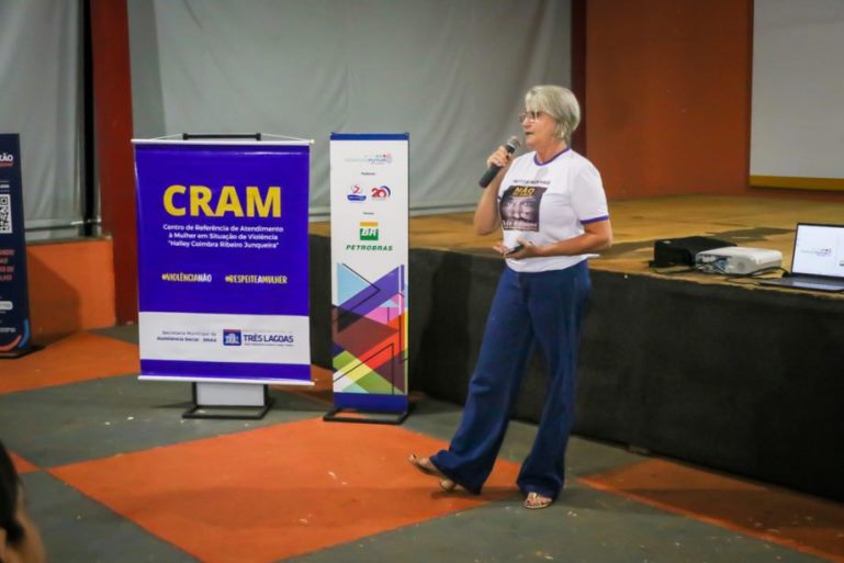 O Cram e toda a rede de enfrentamento convidam toda a sociedade para participar da campanha. - Foto: Divulgação/Assessoria