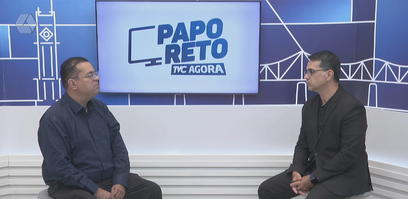 Quadro Papo Reto faz parte do programa TVC Agora