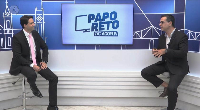 Quadro Papo Reto faz parte do programa TVC Agora, da TVC HD, Canal 13.1. - Foto: Reprodução/TVC