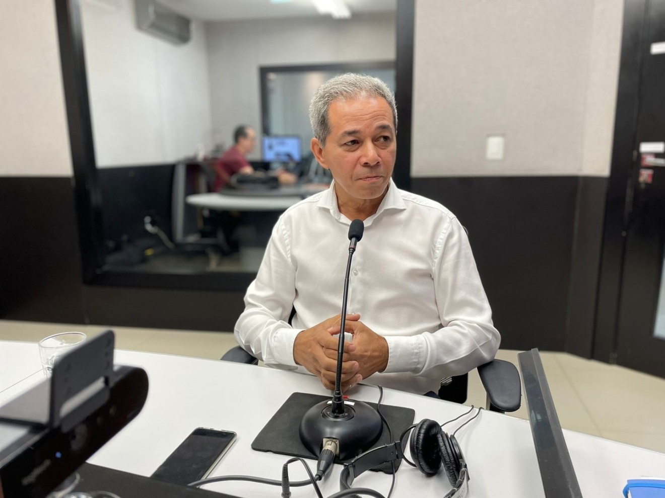Diretor de relações institucionais da Aegea Saneamento, Paulo Antunes - Foto: Isabelly Melo