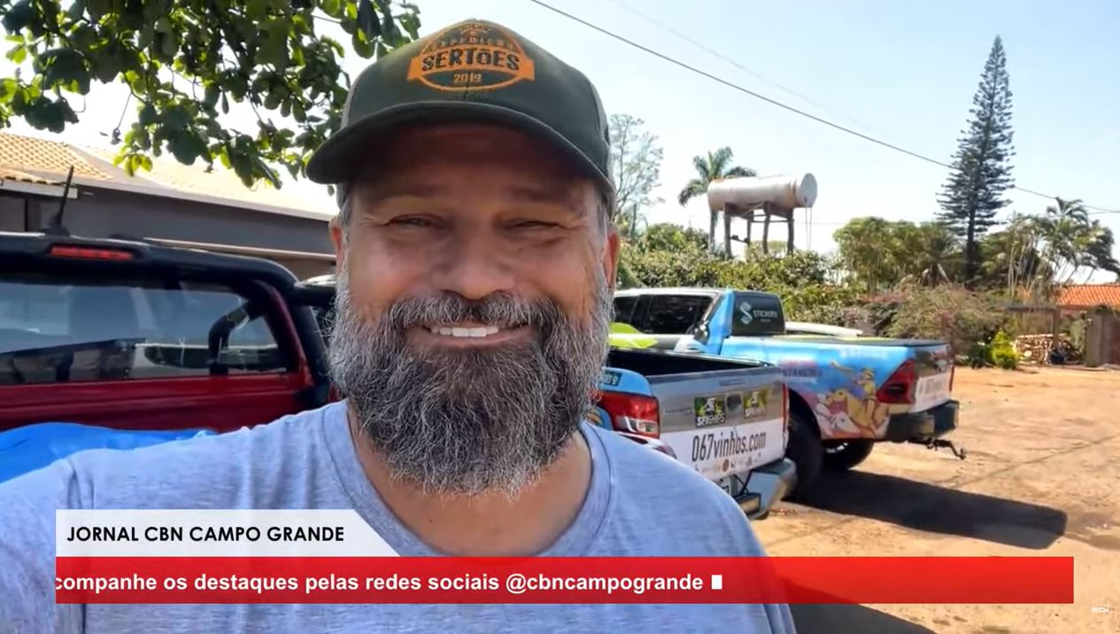 Colunista segue até Foz do Iguaçu, passa por São Paulo, depois em MS desembarca em Costa Rica onde o Rally seguirá para outros locais - Foto: Reprodução/CBN CG
