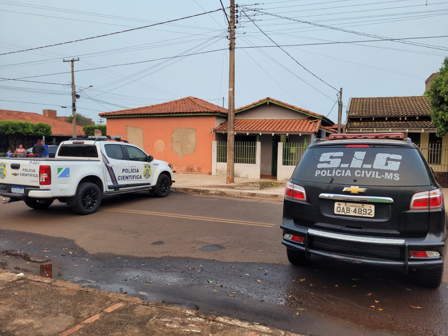 Policiais foram até a casa onde o criminoso estava escondido - Foto: Divulgação