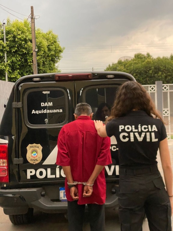 Homem teve prisão preventiva decretada após ser denunciado por suposto estupro de vulnerável - Foto: Divulgação/PCMS