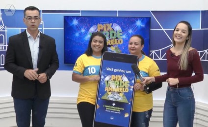 A promoção 'Pix Verde e Amarelo' é um sucesso e continua premiando os telespectadores/ouvintes, os clientes das empresas participantes - Reprodução/TVC A promoção 'Pix Verde e Amarelo' é um sucesso e continua premiando os telespectadores/ouvintes, os clientes das empresas participantes - Reprodução/TVC