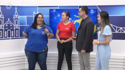 Além dele, a vendedora da empresa, Carol, levou para casa R$ 200. - Reprodução/TVC Além dele, a vendedora da empresa, Carol, levou para casa R$ 200. - Reprodução/TVC