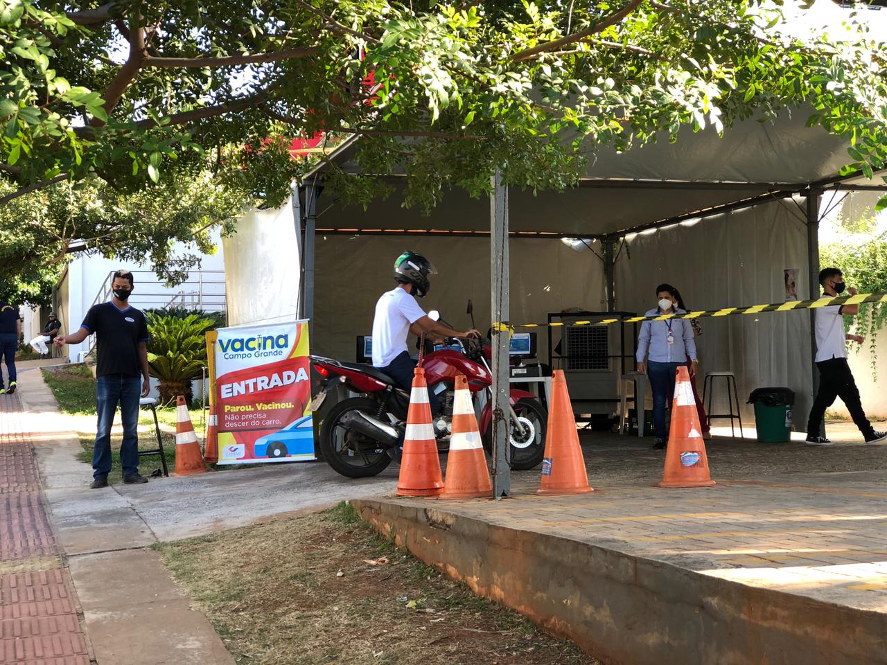 Município aguarda a chegada de novas doses para dar continuidade no cronograma de vacinação - Foto: Isabelly Melo