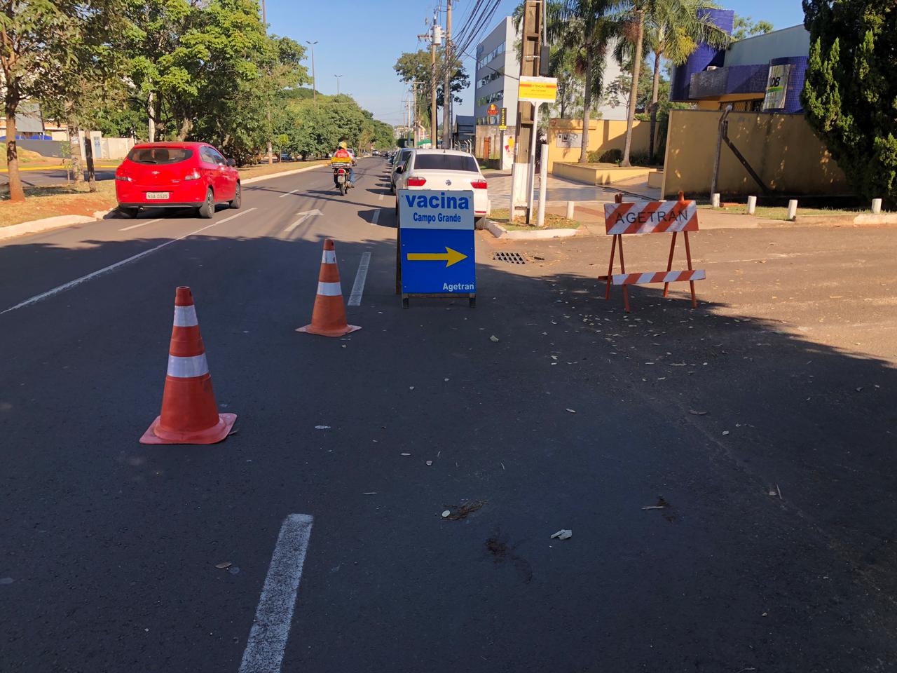 Não há drives funcionando, apenas Seleta e Unidades de Saúde. - Foto: Isabelly Melo