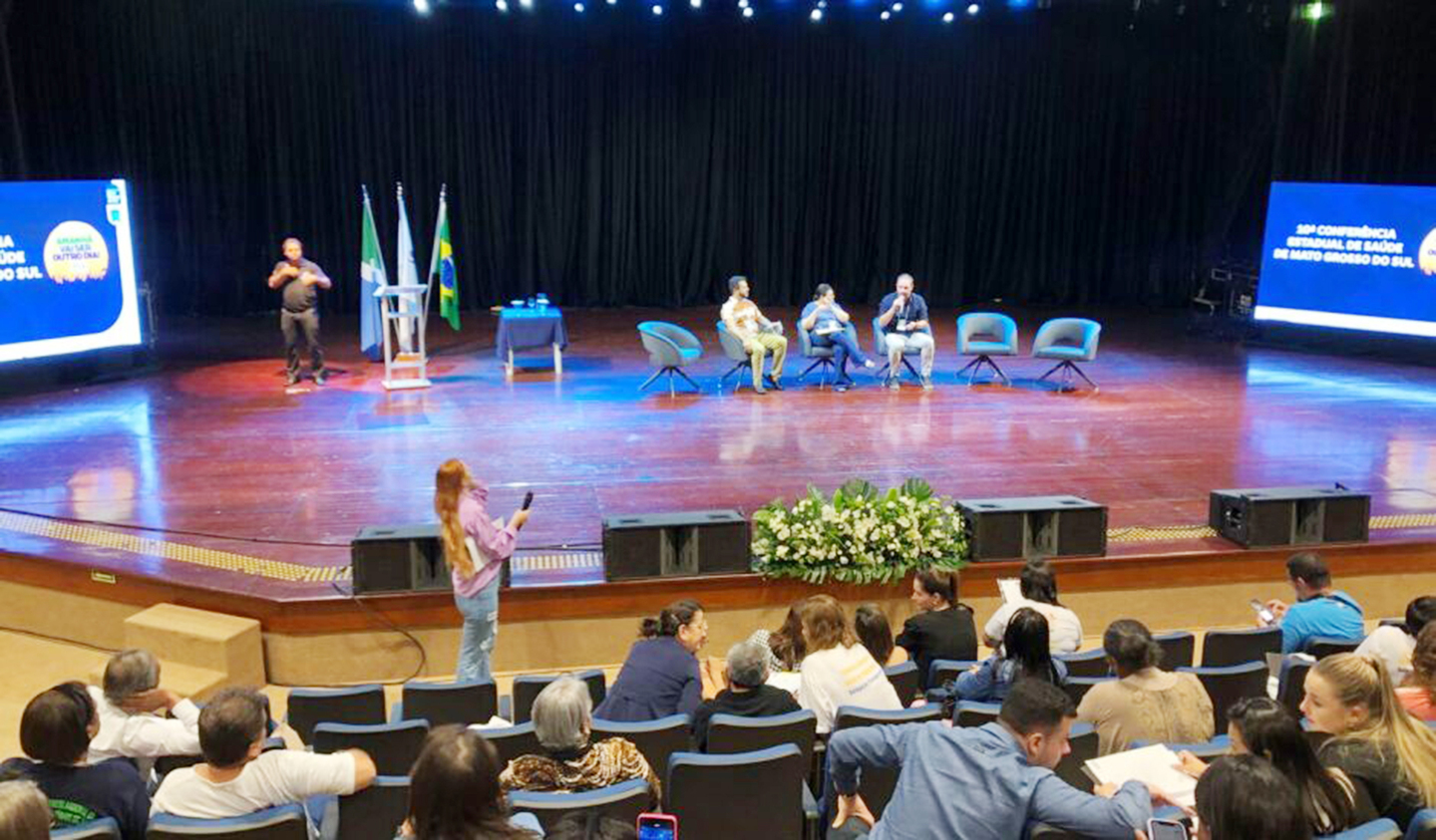 Encontro contou com a presença de representantes dos 79 municípios para reunir propostas de melhoria do SUS em MS - Gerson Wassouf/CBN-CG