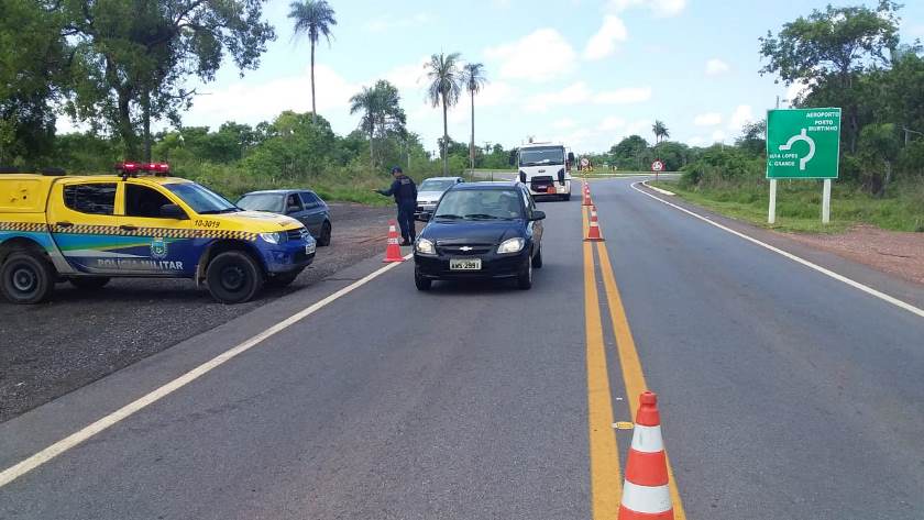 Batalhão da Polícia Militar Rodoviária reforçou o policiamento e a fiscalização nas rodovias estaduais. - Foto: Reprodução/Sejusp