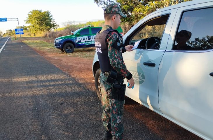 150 policiais militares participaram da operação - Foto: Divulgação/Governo de MS