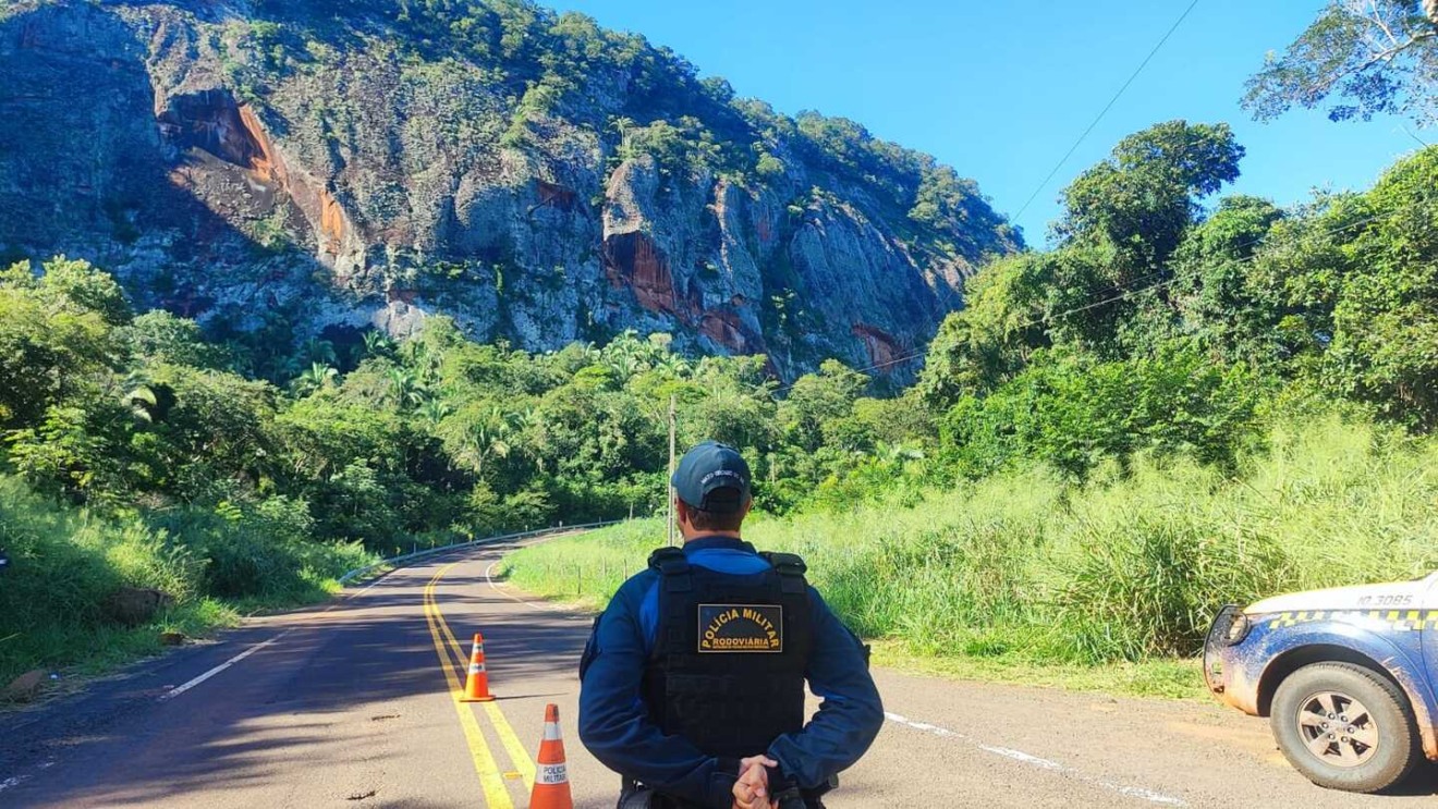 Reforço no policiamento contará com 18 viaturas e cerca de 90 policiais militares nas estradas estaduais - Foto: Divulgação/ Agência MS