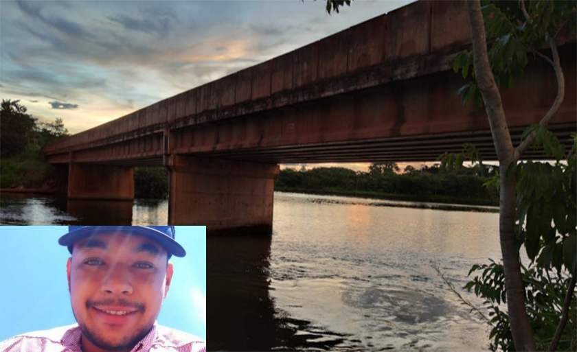 O homem estava nadando no local conhecido como Ponte Cascata - Divulgação