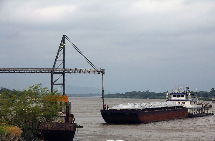 Transporte de mercadorias pela Hidrovia Paraguai-Paraná cresceu mais de 60% em 2023 - Foto: Divulgação/Seilog