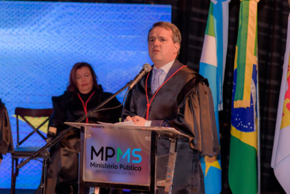 Com 97% de aprovação da classe, o promotor de justiça Alexandre Magno conversou com a Rádio CBN nesta manhã e destacou a necessidade de continuar investindo em tecnologia para melhorar o sistema de investigação do Ministério Público Estadual - Foto: Divulgação MPMS