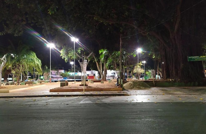 Praça da República, região central de Paranaíba (MS) - Arquivo/RCN67