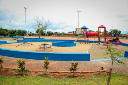 A praça foi reformada pela prefeitura e se transformou em um espaço cheio de opções. - Divulgação/Assessoria