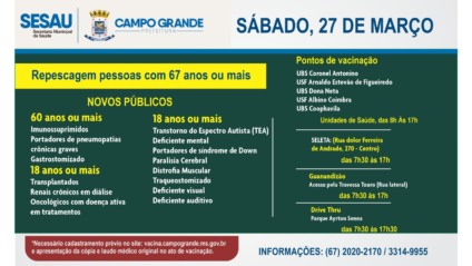 - Foto: Divulgação Prefeitura de Campo Grande
