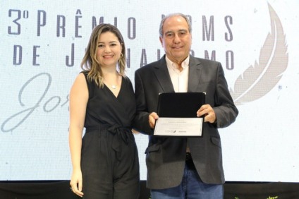 Grupo RCN de Comunicação recebeu homenagem pelo empenho e fortalecimento dos laços de respeito e parceria com o MP - Divulgação
