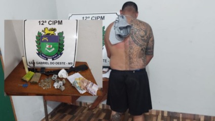 Homem de 37 anos foi preso na quinta-feira (24). - Foto: PMSGO