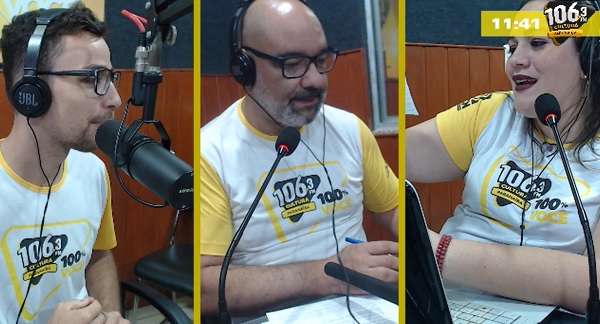 Prêmios foram sorteados ao vivo no programa Jornal do Povo - Cultura FM