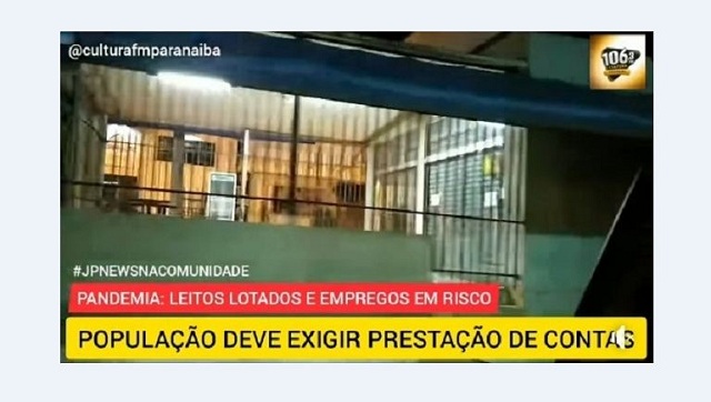 Reportagem questionando "Onde está o dinheiro?", faz reflexões sobre comércio fechado, leitos lotados e cofres públicos abastecidos -