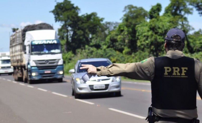 Em Três Lagoas, agentes federais monitoram a BR-262 e a BR-158. - Divulgação/Assessoria