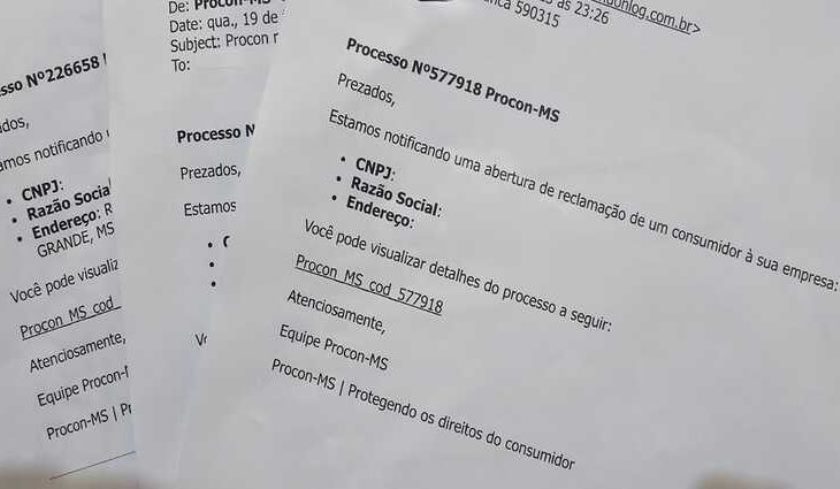 Em outubro, os canais de atendimento do Procon/MS receberam 87 contatos referentes a tentativa de golpe. - Reprodução/Procon/MS