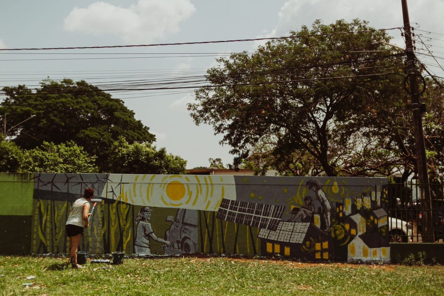 Escolas da área central e nos bairros participam da ação - Foto: Reprodução