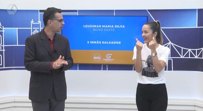 Ela ganhou o valor de R$ 500, nesta sexta-feira (17), durante sorteio no TVC Agora. - Reprodução/TVC