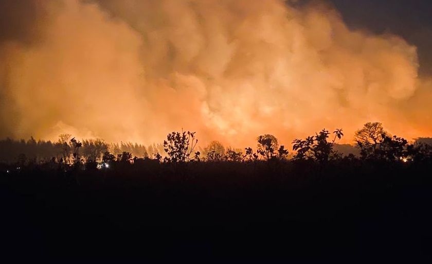 O mês de agosto é o mais crítico e a estiagem pode agravar os riscos de incêndios - Arquivo/JPnews