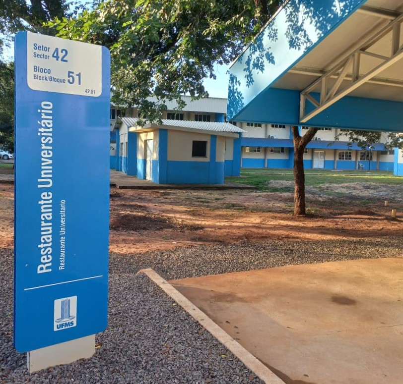 Obra de restauração e ampliação do restaurante popular do campus da UFMS é inaugurada - Divulgação