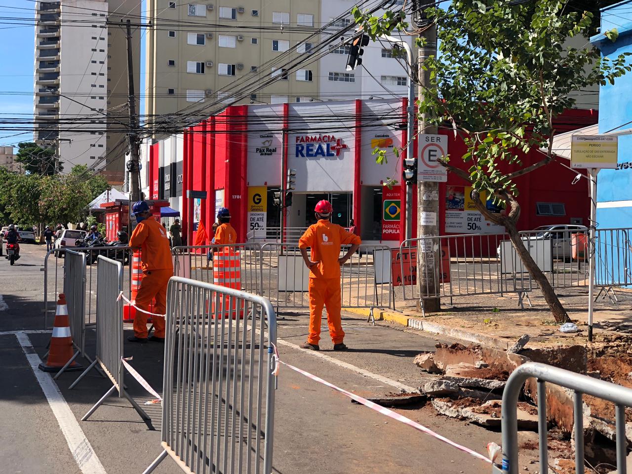 Centro de Campo Grande passa por obras do Reviva Centro. - Loraine França