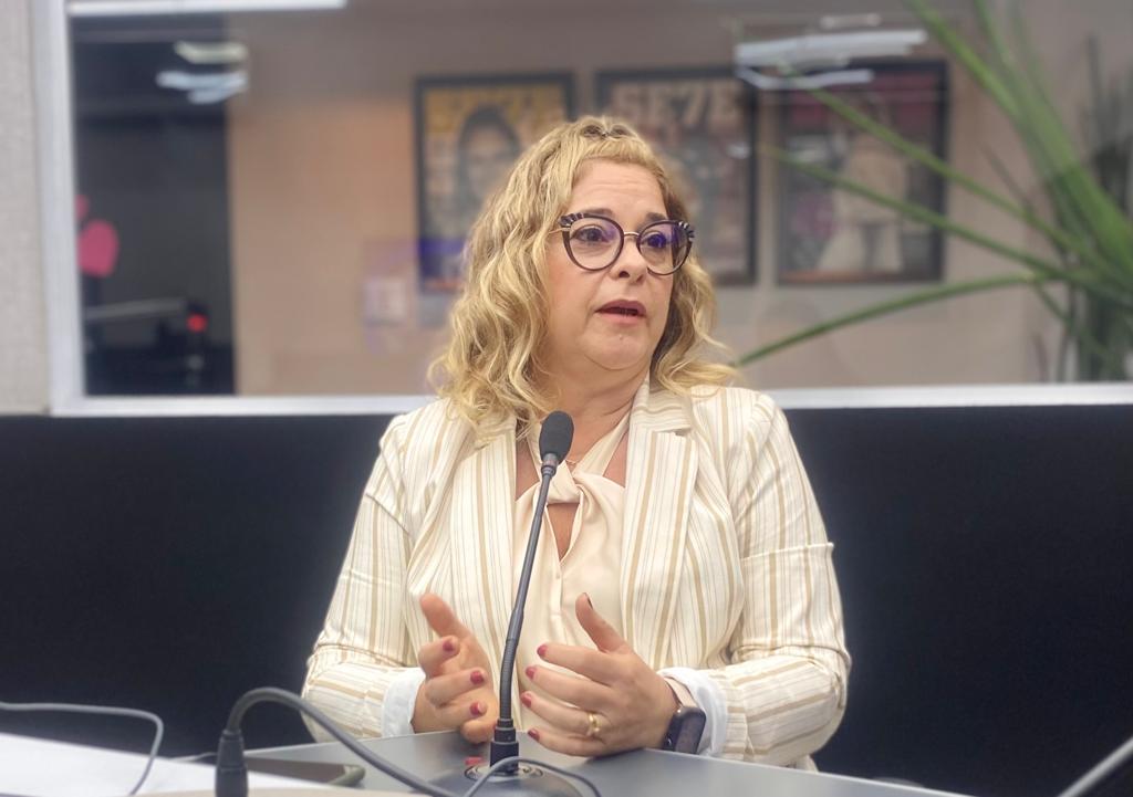 Rita de Cássia participou do programa  RCN Notícias desta quarta-feira (8) - Antônio Luiz/JP News