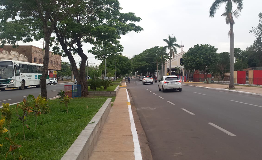 A quinta-feira (23), amanheceu nublada e tem previsão de chuva - Alfredo Neto/RCN67