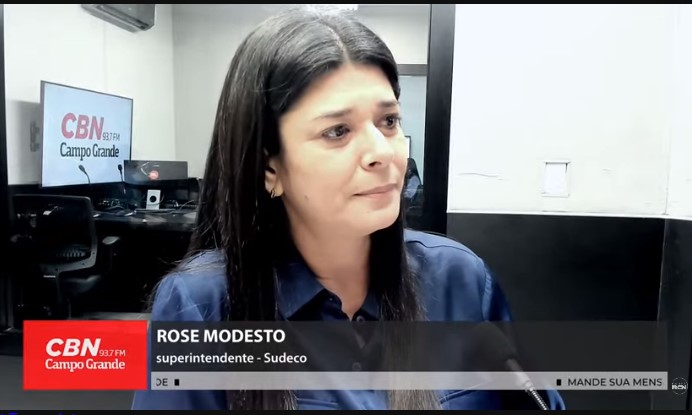 Rose Modesto foi a entrevistada do Jornal CBN Campo Grande, nesta segunda-feira (8) - Foto: Reprodução