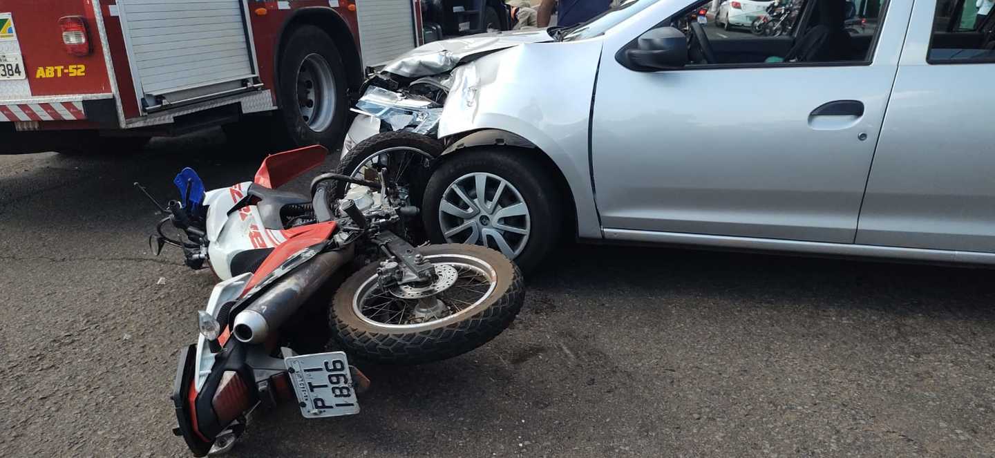 Vítima foi arremessada a 20 metros, chegando a ficar inconsciente - Foto: Vinícius Santana