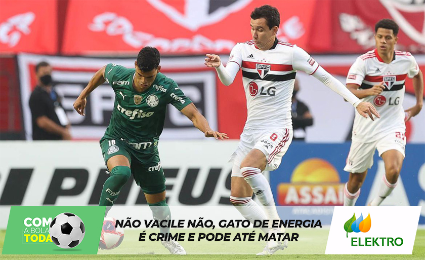 A primeira partida deste duelo brasileiro será no Morumbi - Cesar Greco