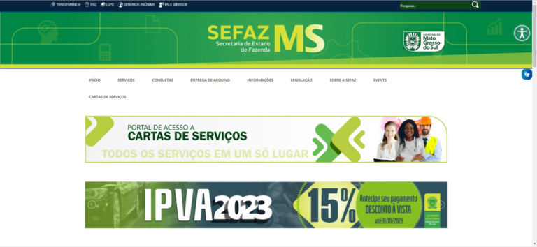 O site foi tirado do ar após a identificação de um site dublê usado pra aplicar golpes - Foto:Ana Krasnievicz/CBN-CG