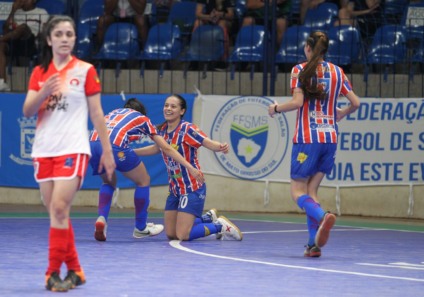 Equipe sul-mato-grossense venceu a última partida da 1ª fase por 7 a 3 - Foto: Reprodução/Christian Rizzi