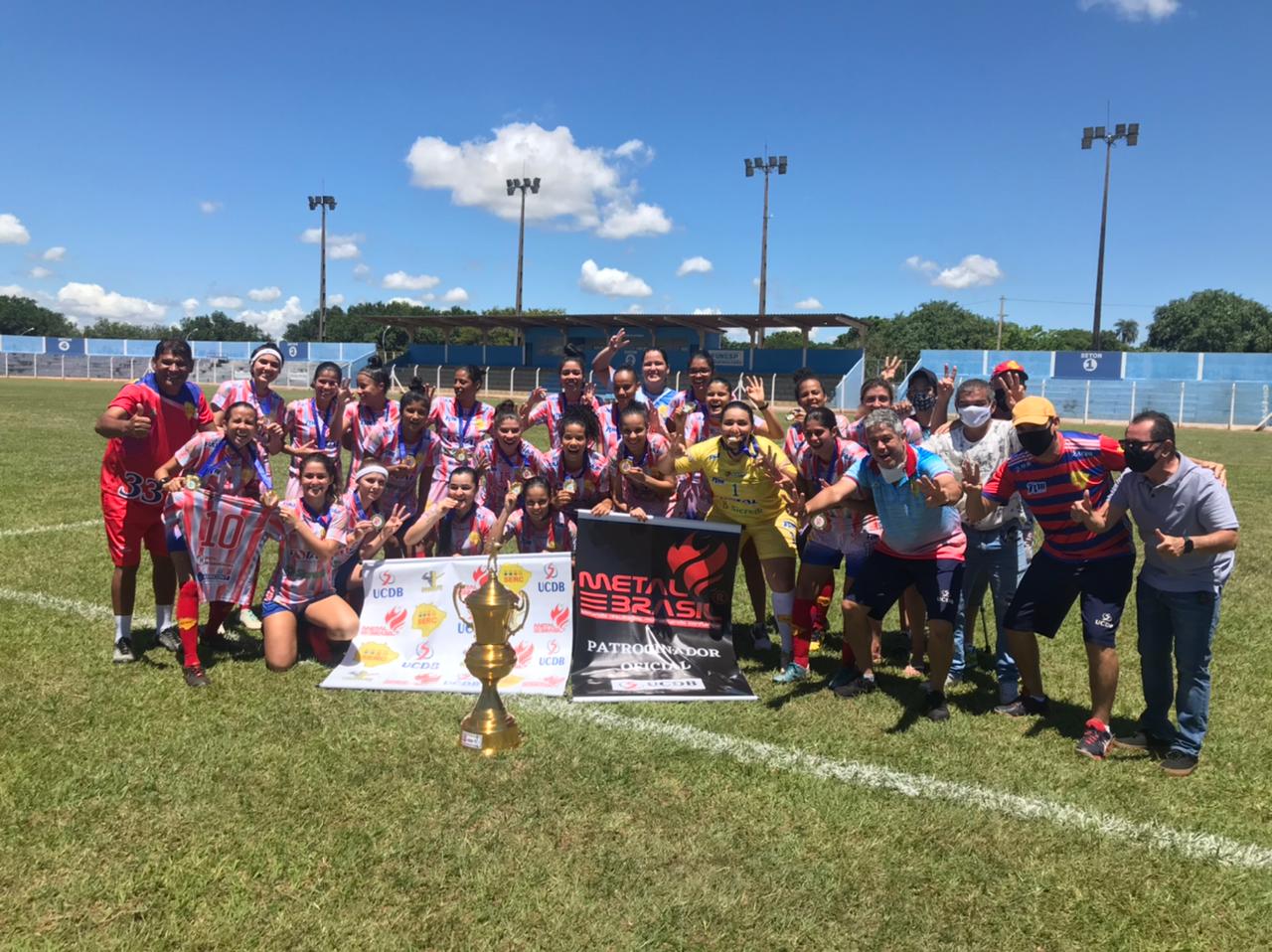 Equipe desbancou o Aquidauanense da Gama no último domingo - Foto: Divulgação/FFMS