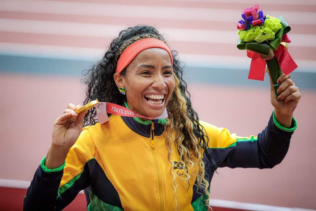 Atleta  conquistou a medalha de ouro na  paraolimpíada de Tóquio - Wander Roberto /CPB