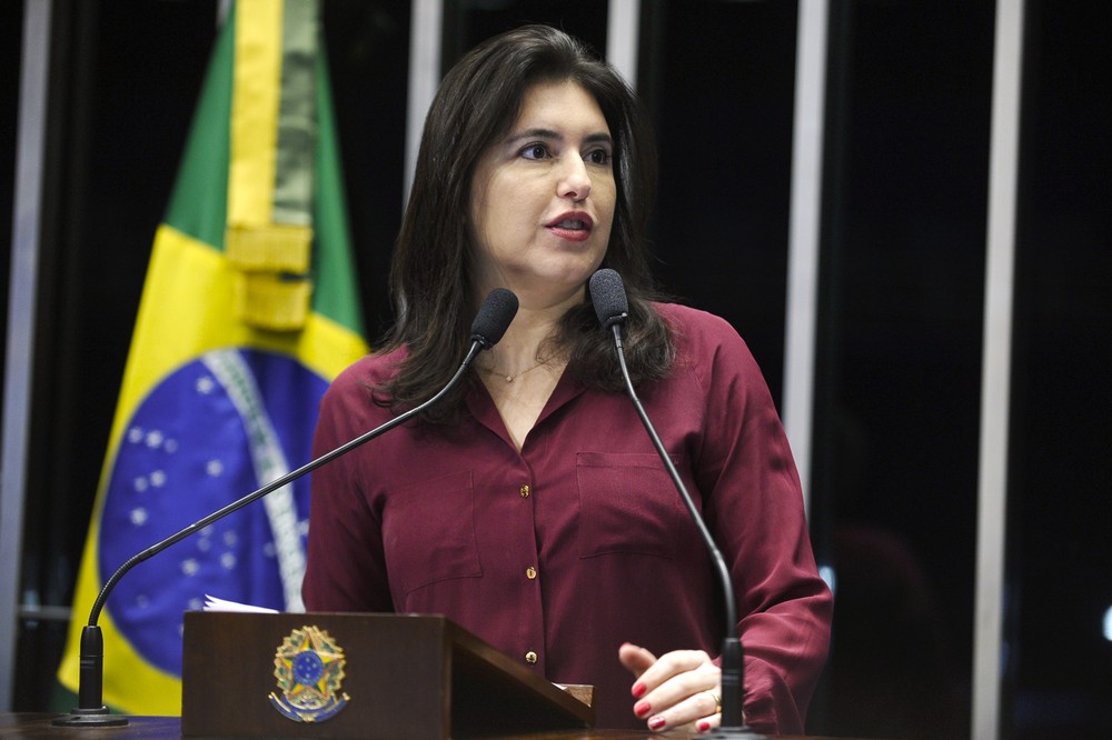 Senadora Simone Tebet, pré-candidata à presidência pelo MDB - Divulgação