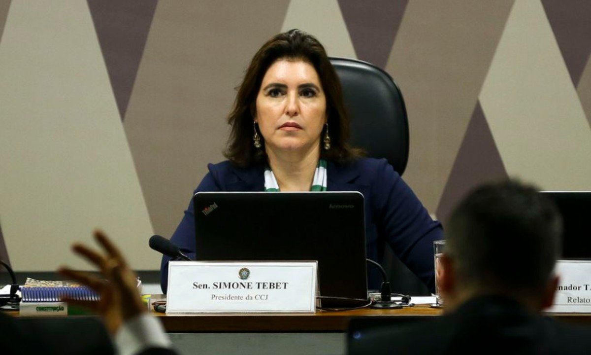 Senadora não quer ser vice em chapa, neste caso, pretende disputar a reeleição - Reprodução/Agência Senado