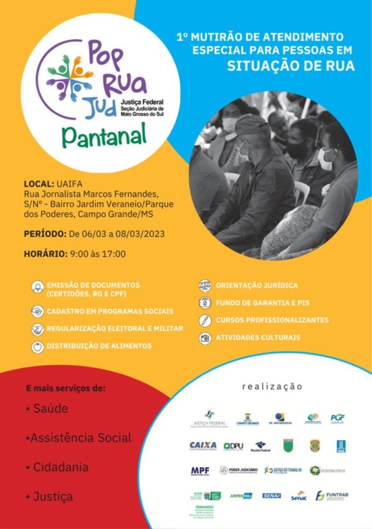 Fundação disponibilizará vagas de emprego, assistência social e orientações sobre a Carteira de Trabalho Digital - Foto: Reprodução/ Governo de MS
