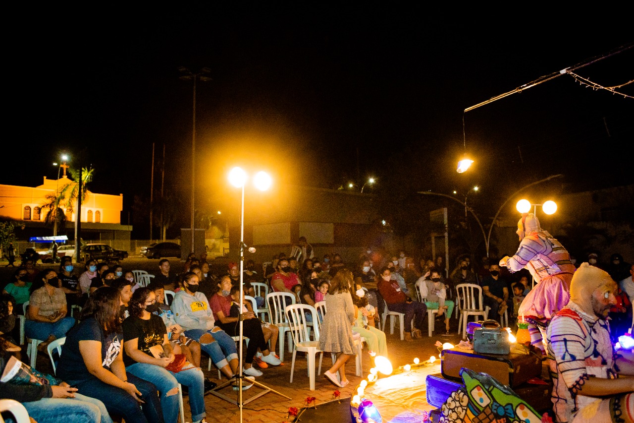 Apresentação teatral em 2021 - Foto: Fundação de Cultura