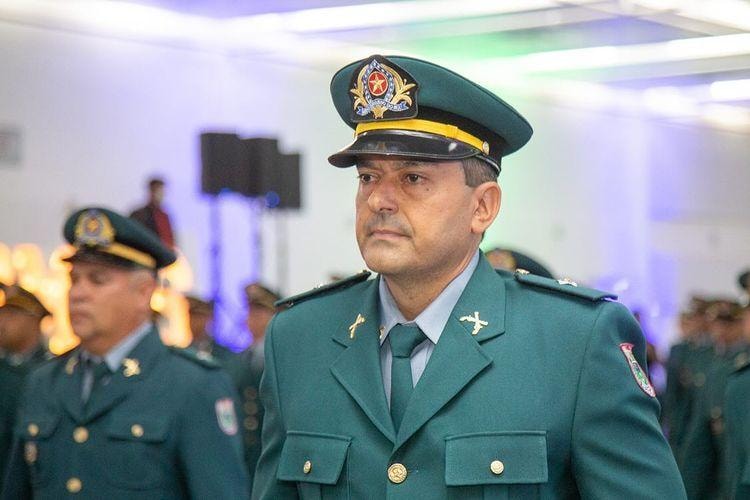 Comandante da Polícia Militar, 2º Tenente Vieira - Redes Sociais