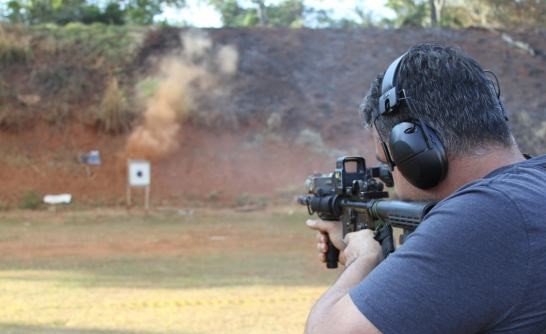 Ofício de reivindicação foi enviado ao Ministério Público Estadual (MPE), solicitando a desativação dos estandes de tiros localizados na região - Foto: Domínio Público