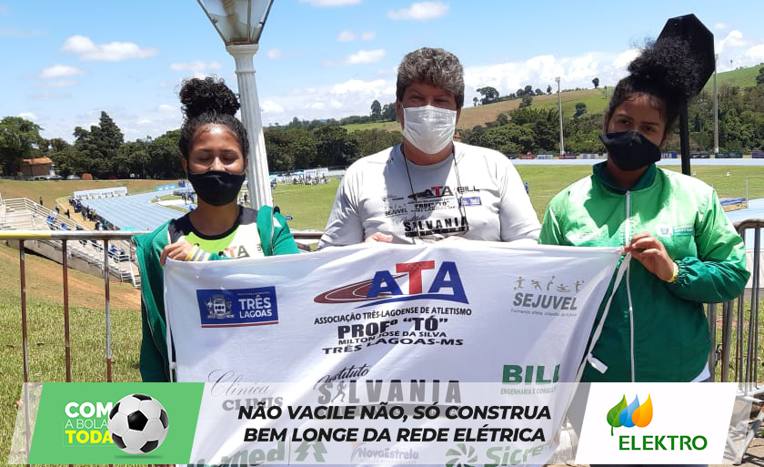 Ana Laura e Camila Inês participam do campeonato brasileiro 'Prevent Senior Sports de Atletismo Sub-20' - Divulgação