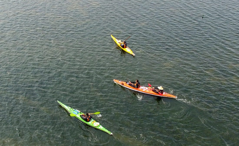 Pesquisadores navegaram por toda extensão do rio Paraná. - Foto: Divulgação