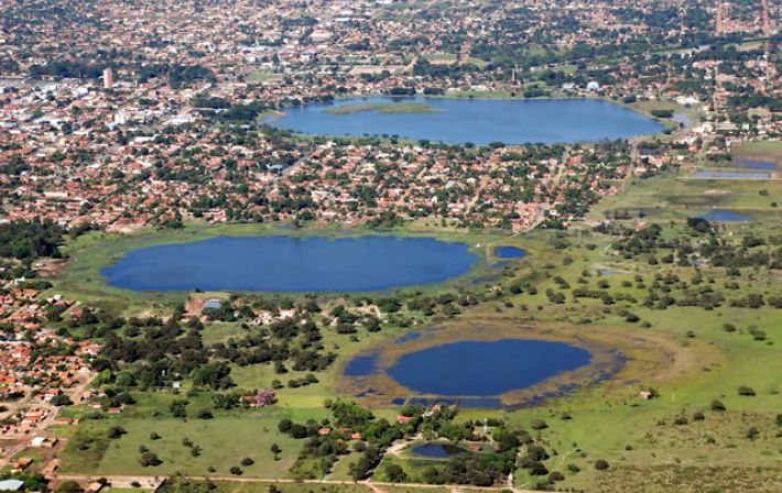 Lagoas > Primeira e segunda lagoas estão localizadas no bairro Jardim Dourados, em Três Lagoas - Divulgação